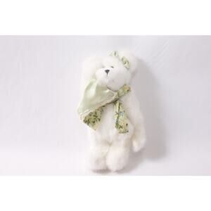 2003 Boyds Collection Stella Missingya White Teddy Bear Plush ~260427-WH M-05-08